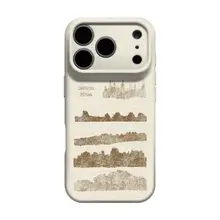 iPhoneケース 秋のノート柄 アメカジ ヴィンテージ 上品 インスタ映え アーティスティック 個性的