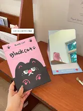 かわいいデスクトップ化粧鏡【携帯可能・家庭用・オフィス・学生寮用】