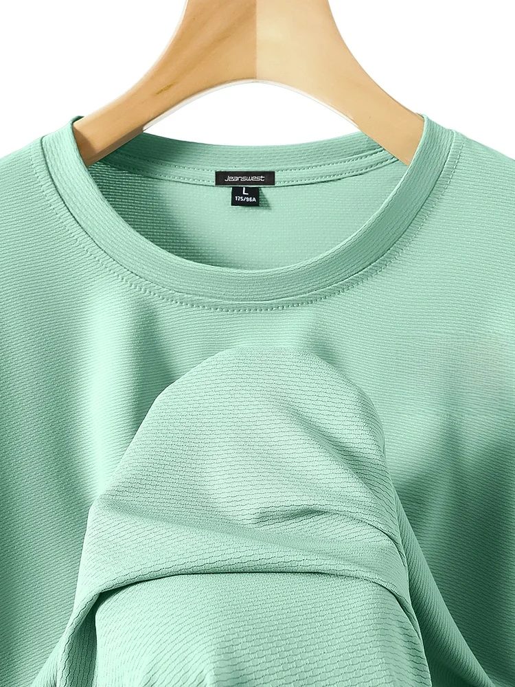 夏のTシャツで黄ばみや毛玉に悩まない方法は？Jeanswestのメッシュ通気性Tシャツが解決する