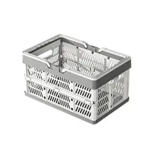 折りたたみ式の買い物バスケット【日本風・収納・アウトドアピクニック用】