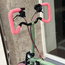 小布折りたたみ自転車用バタフライハンドル【ミニP型・アクセサリー】