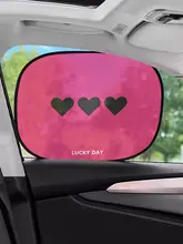 車用サイドウィンドウ日焼け防止カーテン【車内用・遮光・夏用】