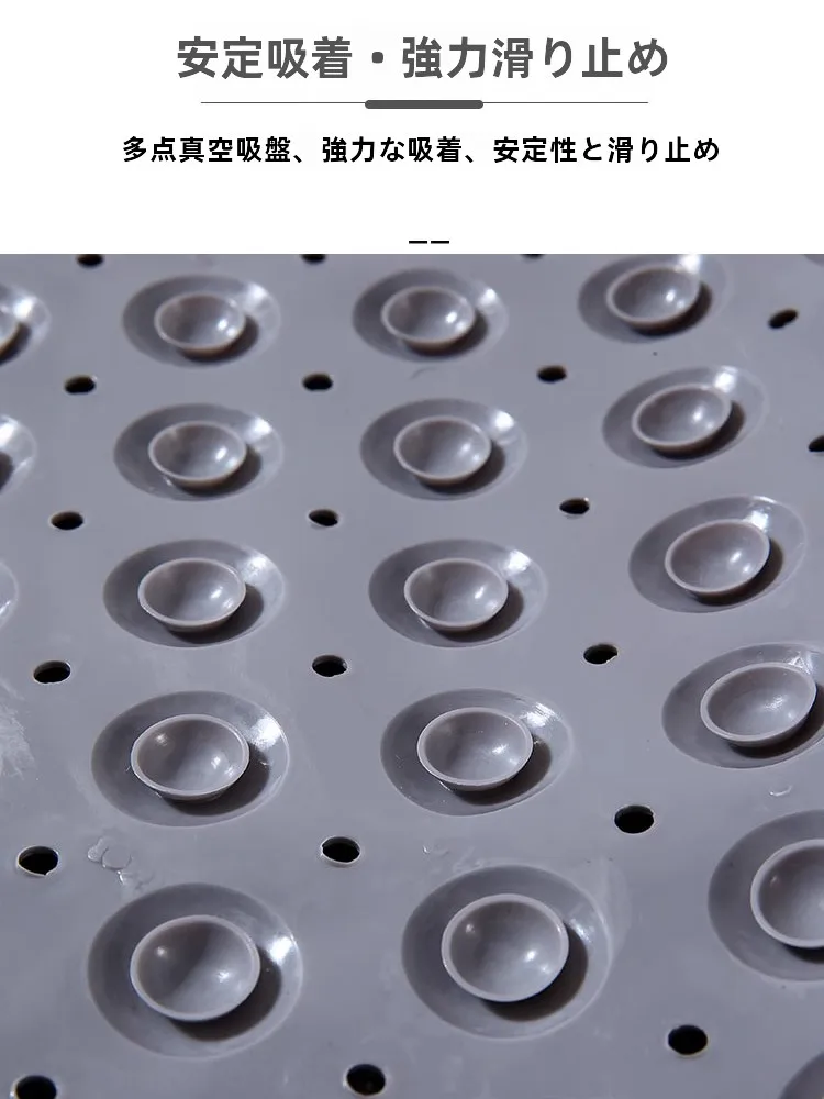 お風呂で足がすくむのはなぜ？正方形バスマットが快適を実現する理由とは