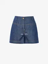 デニムシャツとショートパンツ【高支原色・重厚感】（セットアップ対応）