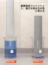 手を使わずに洗える！吸水性抜群のスポンジヘッドモップ【家庭用】