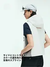軽量防風登山用ベスト【アウトドア・女性用・コンパクトデザイン】