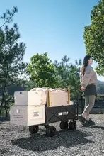 キャリーカート キャンピングカー カート アウトドア 折りたたみ 小型トレーラー キャンプ ピクニック