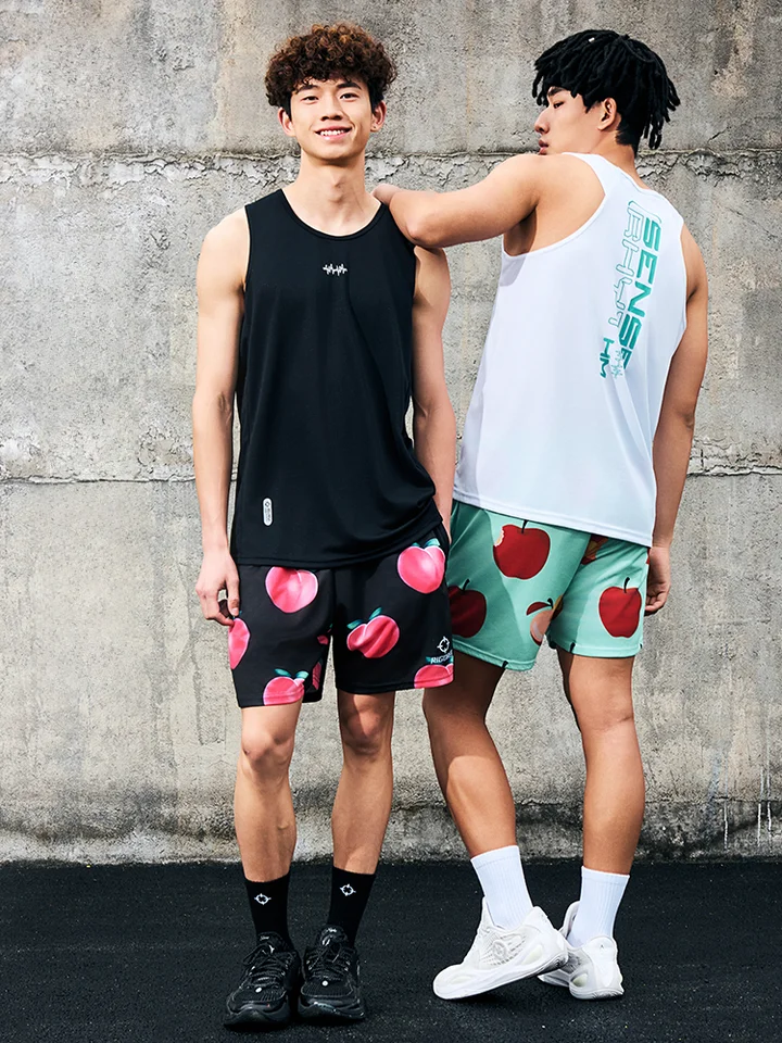 RIGORER 快適な着心地！男性用バスケットボールタンクトップ【夏用・速乾・通気性・ゆったりデザイン】