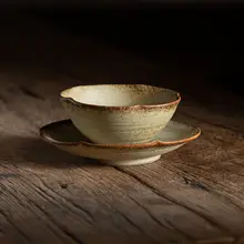 小鉢 小皿 取り皿 窯変 陶器 花びら型 ヴィンテージ 家庭用 レストラン 民宿 盛り付け