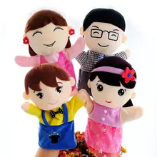 ファミリー手のひら人形ぬいぐるみ【教育用・ストーリーテリング・幼稚園用】（セットアップ対応）
