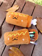 雨過山 オリジナル ハムモコペンケース【かわいい文具袋・大容量・学生用】