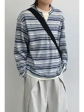 Tシャツ ユニセックス 長袖 ボーダー フェイクレイヤード プルオーバー ルーズ アメカジ ヴィンテージ カジュアル インナー ペアルック 春