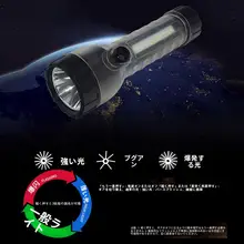 強光充電式懐中電灯【工場やガソリンスタンド用・高輝度】