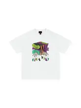 提線LOGOプリントTシャツ【男女兼用・ショートスリーブ・ストリートスタイル】