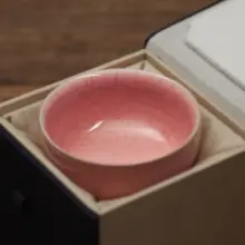 茶碗 女性用 単品 陶器 ピンク 美しいデザイン