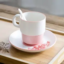 デザイン陶器のマグカップ【ハンドル付き・カップル用・家庭用】