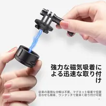 Ulanzi マ  グネット式クイックリリースプレート【アクションカメラ用・GoPro・DJI対応】