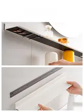 洗面所用 磁石付き収納ラック【壁掛け・穴あけ不要・洗面台用】