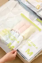 ポケット付き旅行用衣類収納袋【防水・下着・衣類・靴用仕分けバッグ】