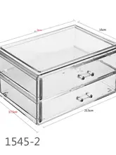 アクリル製引き出し収納ボックス【ネイル用品・化粧品整理・文具・マスク用】
