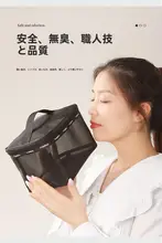 スタイル抜群のポーチ【メッシュ素材・大容量・旅行用・洗面用】