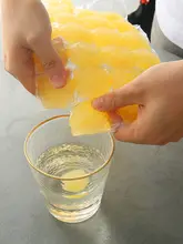 使い捨て氷袋 自封式 密封アイスキューブトレイ【家庭用・氷のボール製作・便利な製氷器】