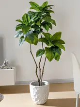 大葉木蘭の造花【インテリア用・高級装飾・リビング向け】