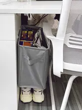デスク下収納ボックス【バッグ・書類・雑貨用・壁掛け可能】