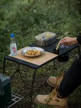 実木製両面使用可能なまな板【デスクトップユニット・ピクニック用・竹製】