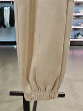 Li-Ning 2023冬季 中国文化シリーズ レディース束脚加絨保温ワイドスポーツパンツ AKLT908