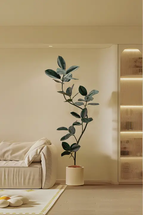 リアルな植物 大型床置き装飾 室内 高品質ラグジュアリー
