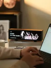 モダンな工業風デスクライト【アニメ目デザイン・エレクトロニックルーム用・雰囲気を引き立てる】