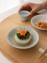 ご飯茶碗 汁碗 小鉢 皿 陶器 千花シリーズ 浮き出し 雪花釉 家庭 用