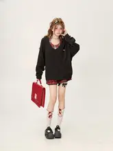 トレンドのフード付きスウェットトップスとVネックチェック 柄キャミソール【可愛いデザイン・春夏用】（セットアップ対応）