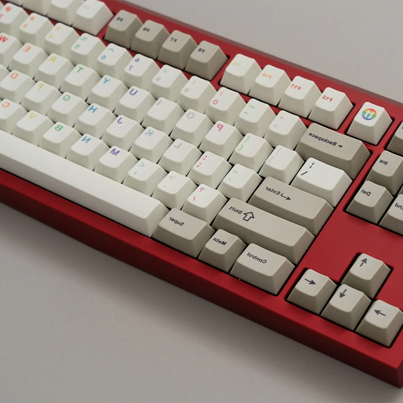 ミラーイメージ キーキャップ：PBT製シングルサイドで実現するメカニカルキーボードの高耐久性と人体工学設計