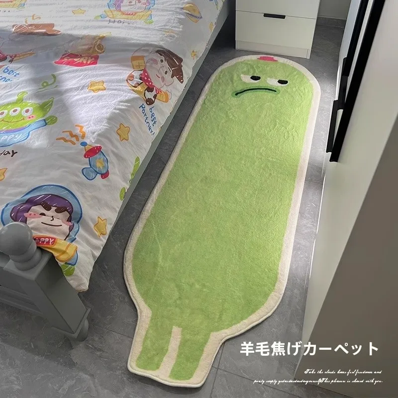 TipToe マルチカラーラグ：寝室・リビング向けのカジュアルデザインフロアマット