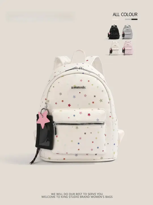 リュック レディース 星柄 上品 通勤 通学