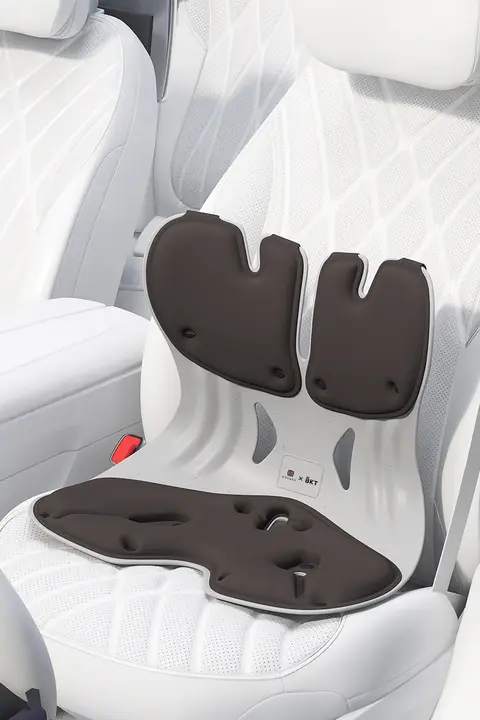 腰サポートクッション ランバーサポート 姿勢サポート 車用 運転席 オフィス 長時間「BKT」