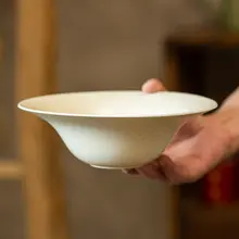 ボウル フルーツサラダ パスタ 洋食 ストローハット 厚手 クラシックデザイン