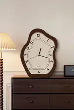 レトロデザインのデスククロック【創意スタイル・壁掛け兼用】