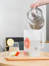 耐熱性プラスチック製 大容量 冷水ポット【家庭用・冷蔵庫用・茶用】