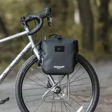 全防水大容量サイクリングトートバッグ【自転車用・持ち運び便利・後部ラック装着可能】