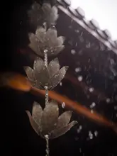 雨チェーン 雨どいチェーン ヴィンテージ ZEN 庭 ガーデニング エクステリア 排水 吊り下げ インテリア