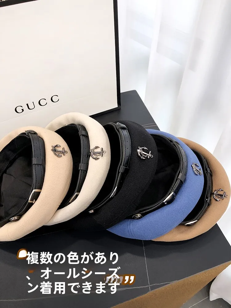 ハンチングベレー帽：ヴィンテージ風黒色ウール八角形ベレー帽の特徴と実用性