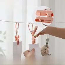 防風多用途クリップ【旅行用タオル・靴下対応・プラスチック製】