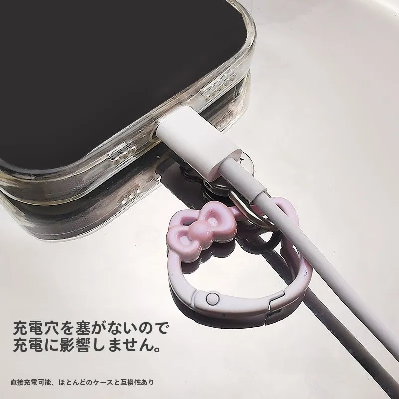 スピニングヘッド付きスマホストラップクリップ：金属製の固定用パーツが日常のスマートフォン管理を実現