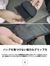 バックパック用スマホクリップ【アウトドア用・首掛け・Vlog撮影対応・携帯便利】