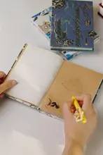 美しいデザインの手帳【博物館文創タイプ・手作り・高品質】