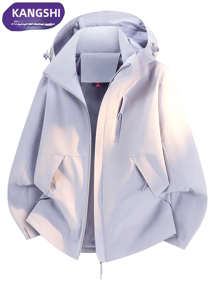 女性用春秋アウター【小柄サイズ・防風アウトドアジャケット・登山用】