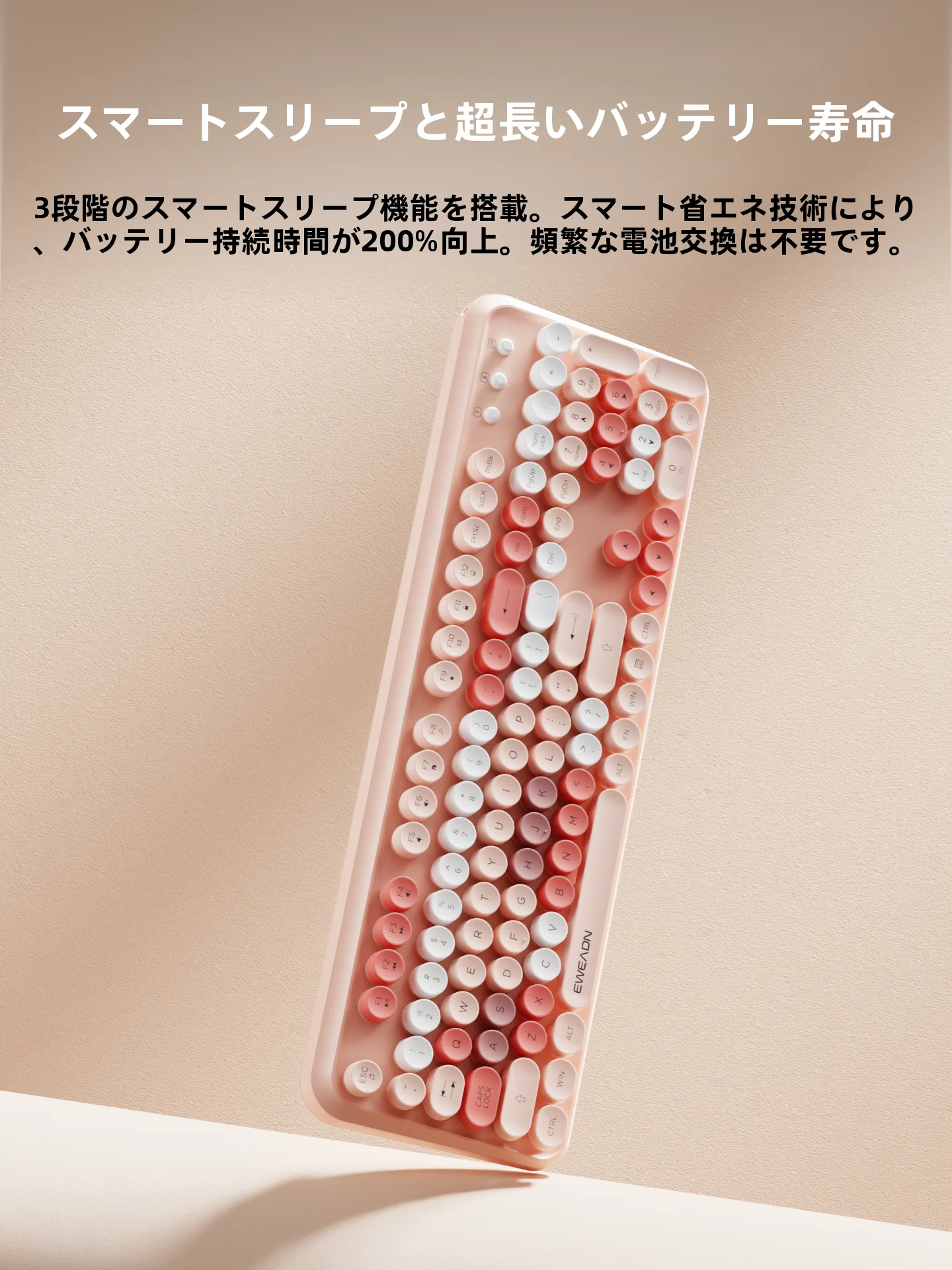 エウェードン ワイヤレスキーボード＆マウス：在宅ワーク環境を低コストで整備するための最適な入門セット